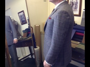 Bespoke tailoring classes. Bespoke coat