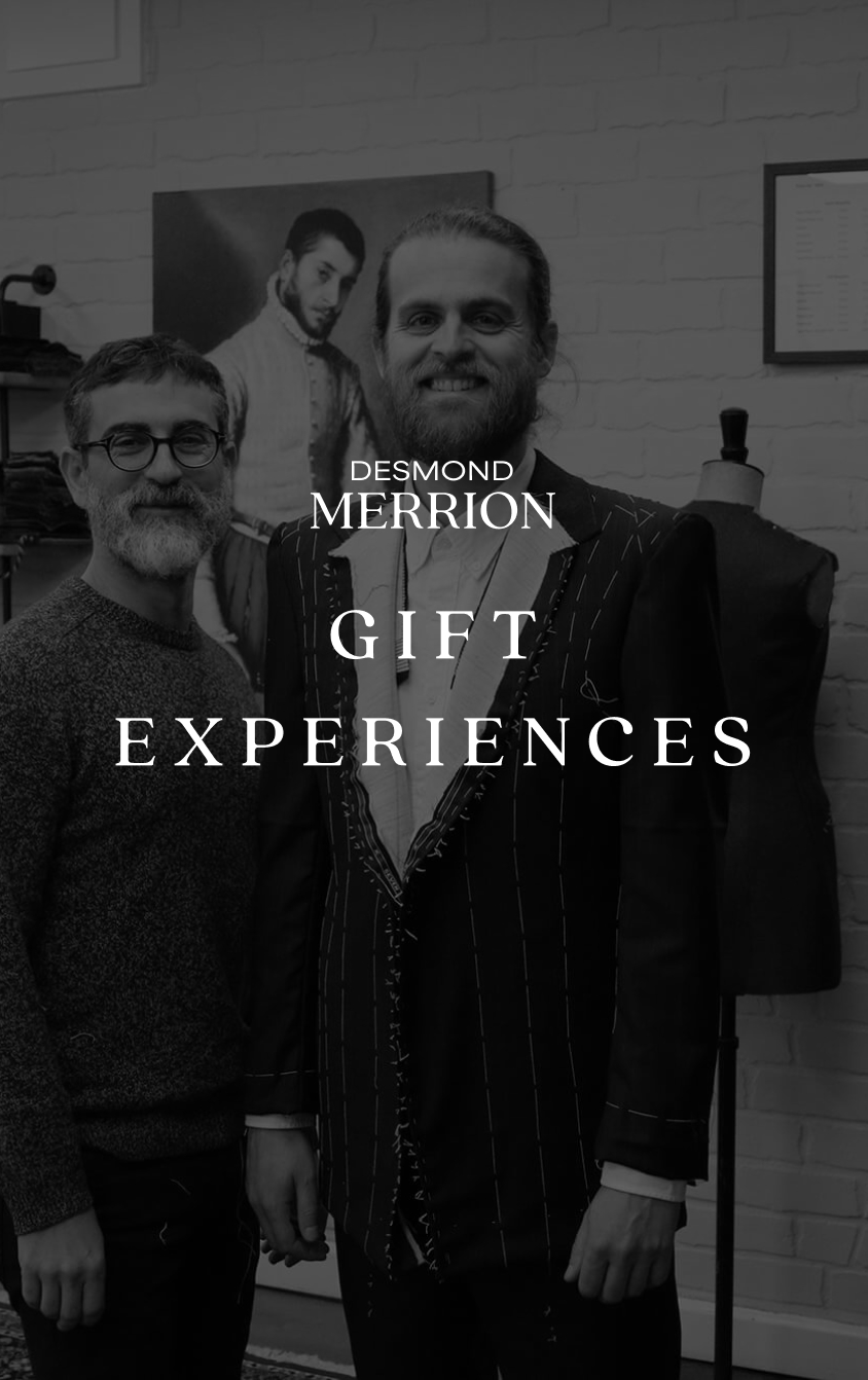 Des Merrion Bespoke Tailoring Gift Experience