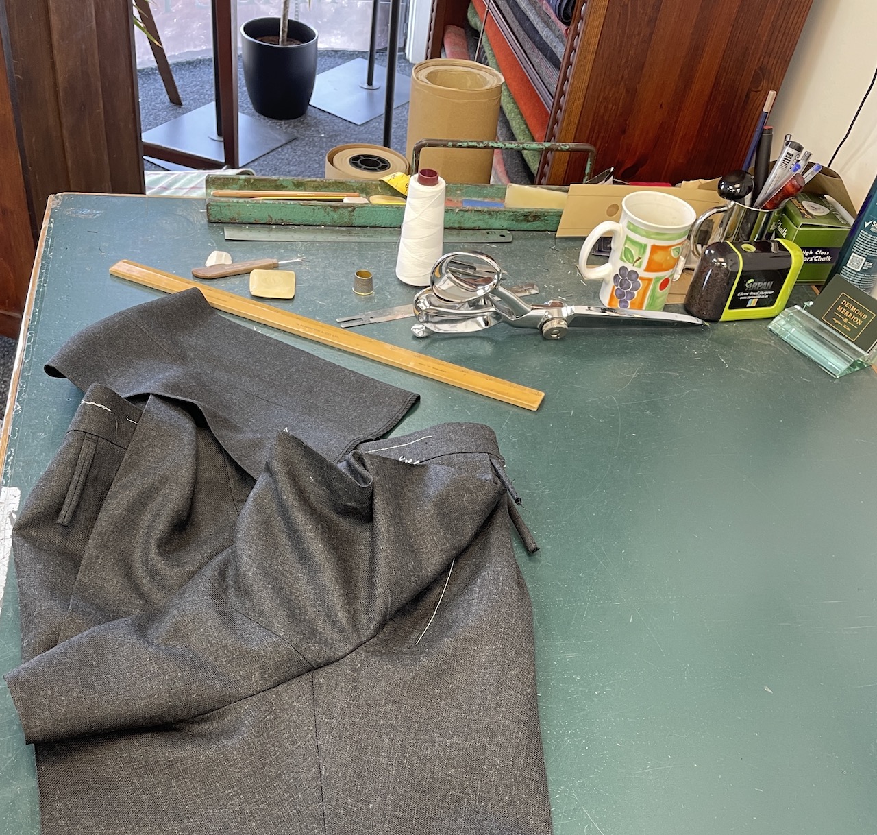 Bespoke Tailoring Tools on Workbench