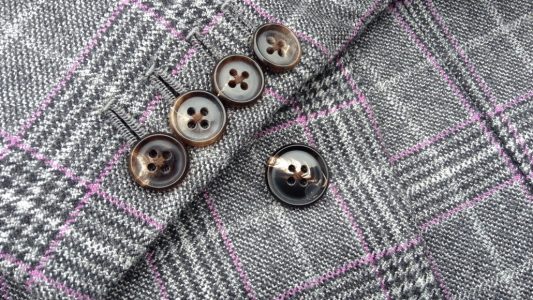 Working Button Holes, Savile Row Tailors.