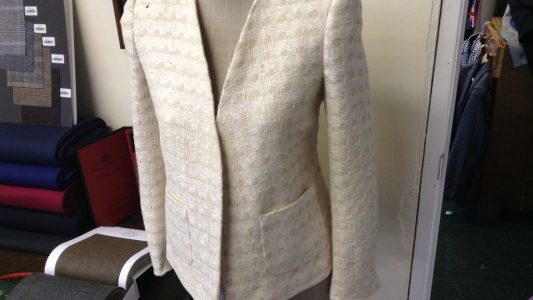 Chanel Jacket, Ladies Bespoke Suits,Trousers, Coats.